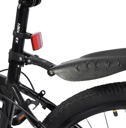 Folding Bike 21 Speed 26 Inch Adjustable Height Folding Mountain Bike with Front/Rear Disc Brakes, Load Weight 130kg