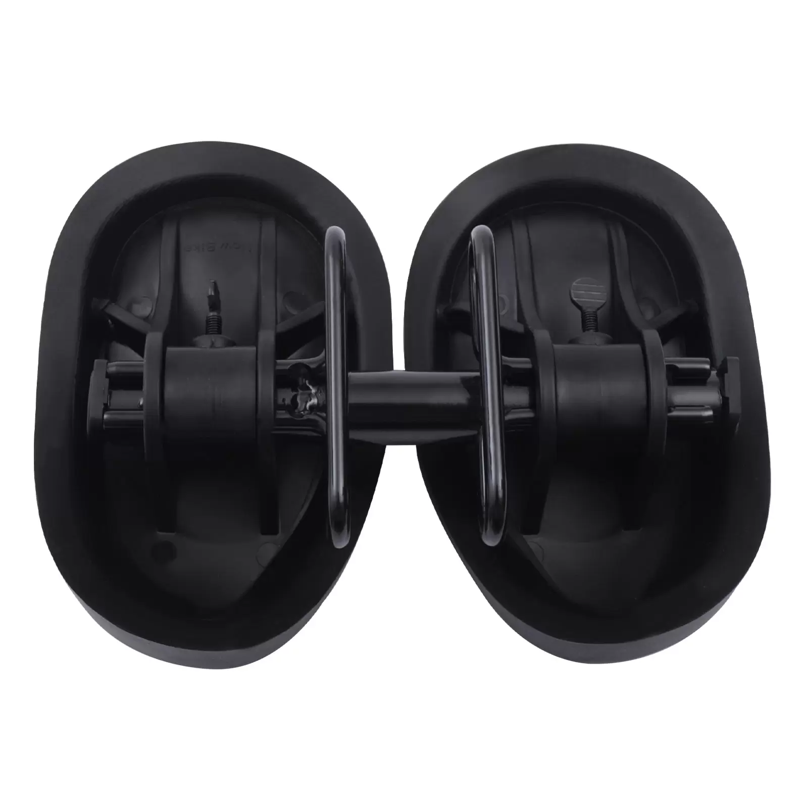 Shock absorbing black bike saddle - Bike saddle without nose - Adjustable width - Ergonomic - Waterproof PVC leather bike saddle