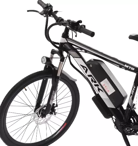 26" Electric Bike E-MTB 250 W Motor 25 km/h and 21 Speeds Electric Bike with LED Headlight and LCD Display for Men and Women