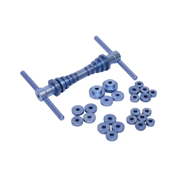 Bicycle Bearing Puller Kit, Hub Bearing Installation Tool With Portable Case 7075 Cnc Aluminum Alloy For Flower Drum Column Foot Central Axis Bicycle Bearing Puller Kit, Hub Bearing Installation Tool With Portable Case 7075 Cnc Aluminum Alloy For Flower Drum Column Foot Central Axis