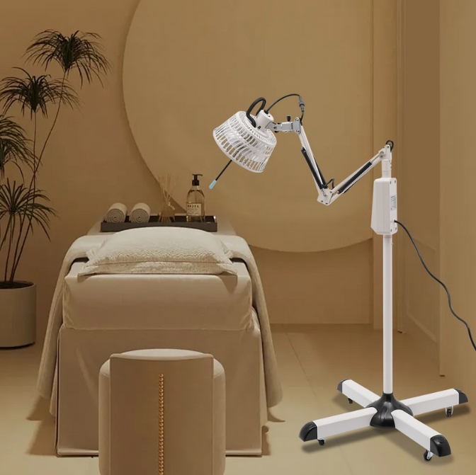 TDP Far Infrared Heat Lamp with Touch Screen Sturdy and Durable TDP Lamp with Anti-scalding Mesh for Home Offices