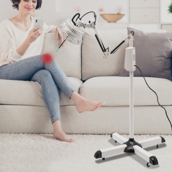 TDP Far Infrared Heat Lamp with Touch Screen Sturdy and Durable TDP Lamp with Anti-scalding Mesh for Home Offices