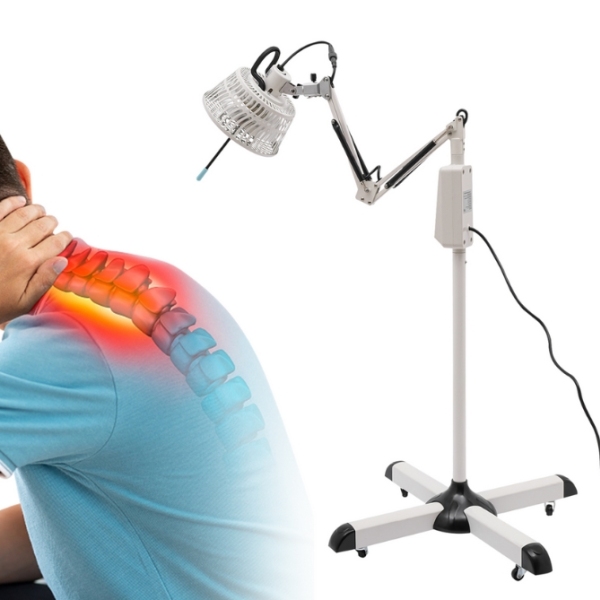 TDP Far Infrared Heat Lamp with Touch Screen Sturdy and Durable TDP Lamp with Anti-scalding Mesh for Home Offices