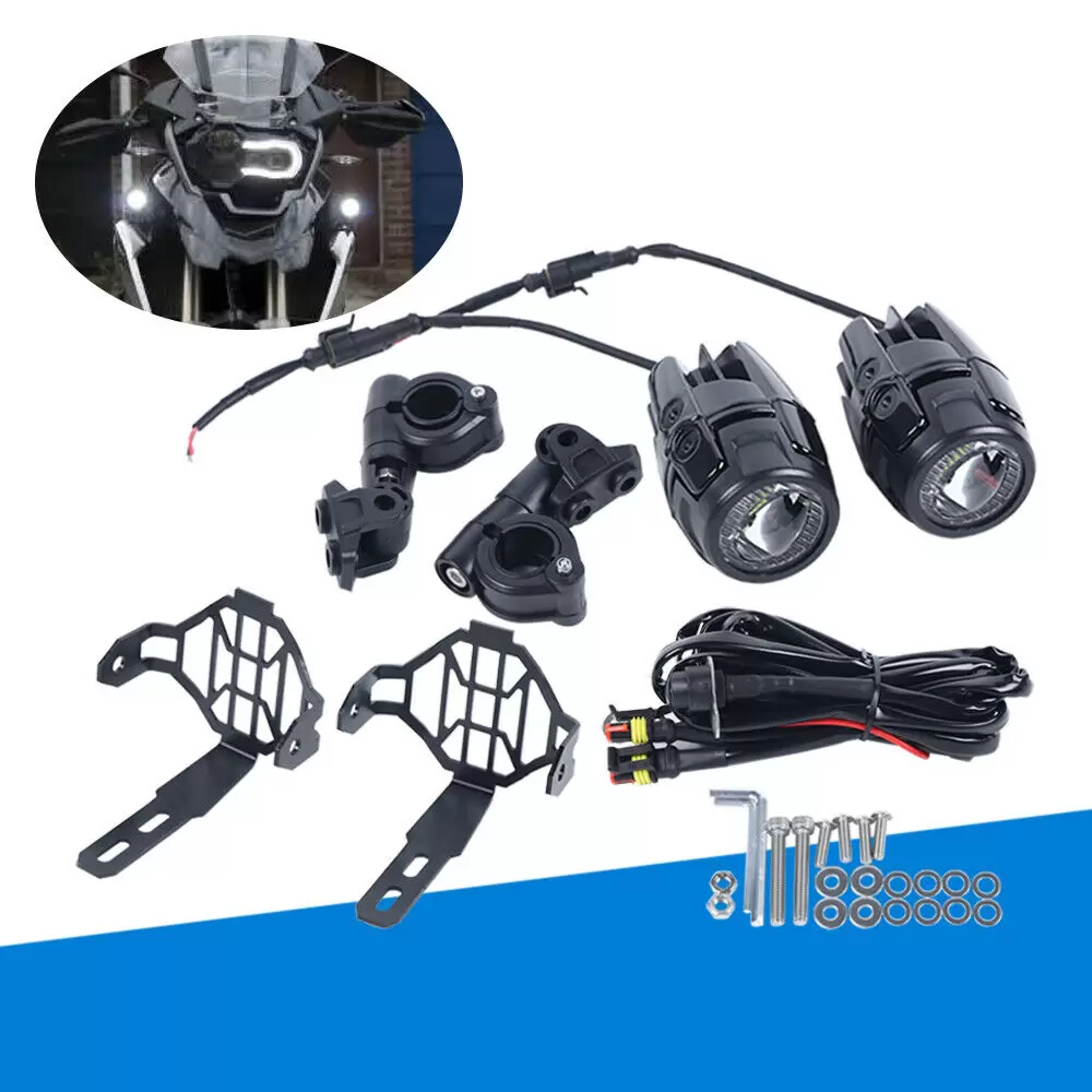 2xLED motorcycle driving lights headlights with fog lights for BMW ADV 2xLED motorcycle driving lights headlights with fog lights for BMW ADV