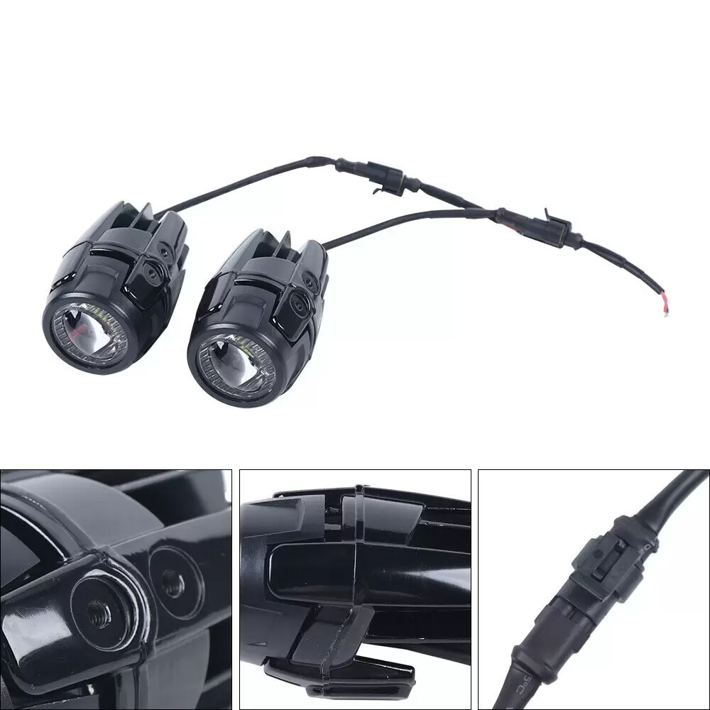 2xLED motorcycle driving lights headlights with fog lights for BMW ADV 2xLED motorcycle driving lights headlights with fog lights for BMW ADV