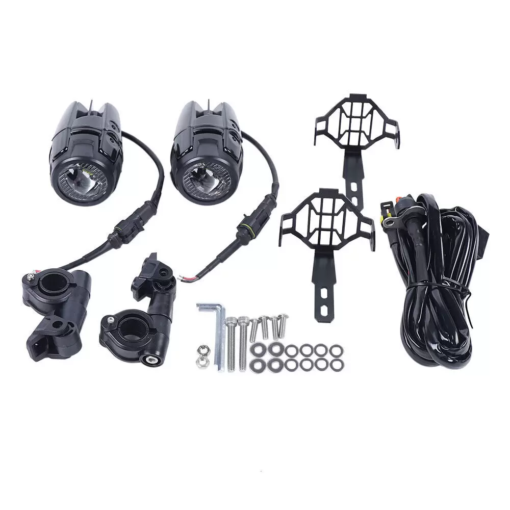 2xLED motorcycle driving lights headlights with fog lights for BMW ADV 2xLED motorcycle driving lights headlights with fog lights for BMW ADV