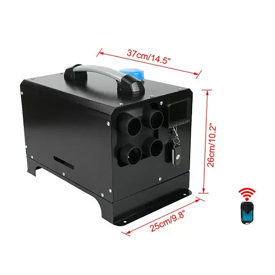 5KW 12V Diesel Auxiliary Heater with LCD Switch for Truck Bus Caravan