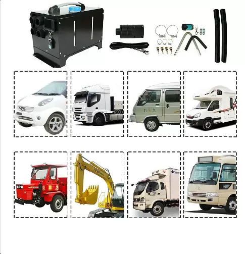 5KW 12V Diesel Auxiliary Heater with LCD Switch for Truck Bus Caravan