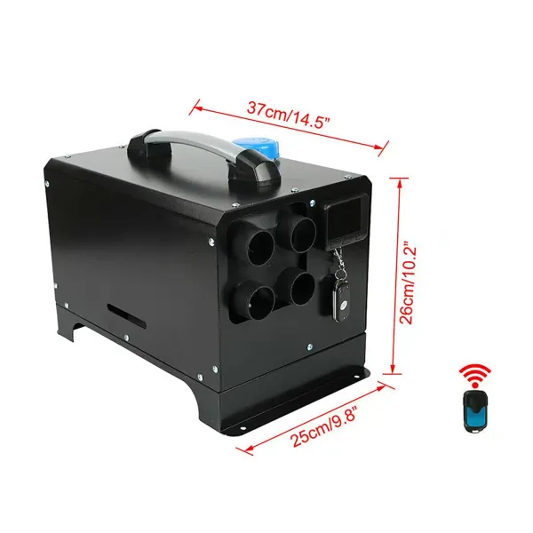5KW 12V Diesel Auxiliary Heater with LCD Switch for Truck Bus Caravan