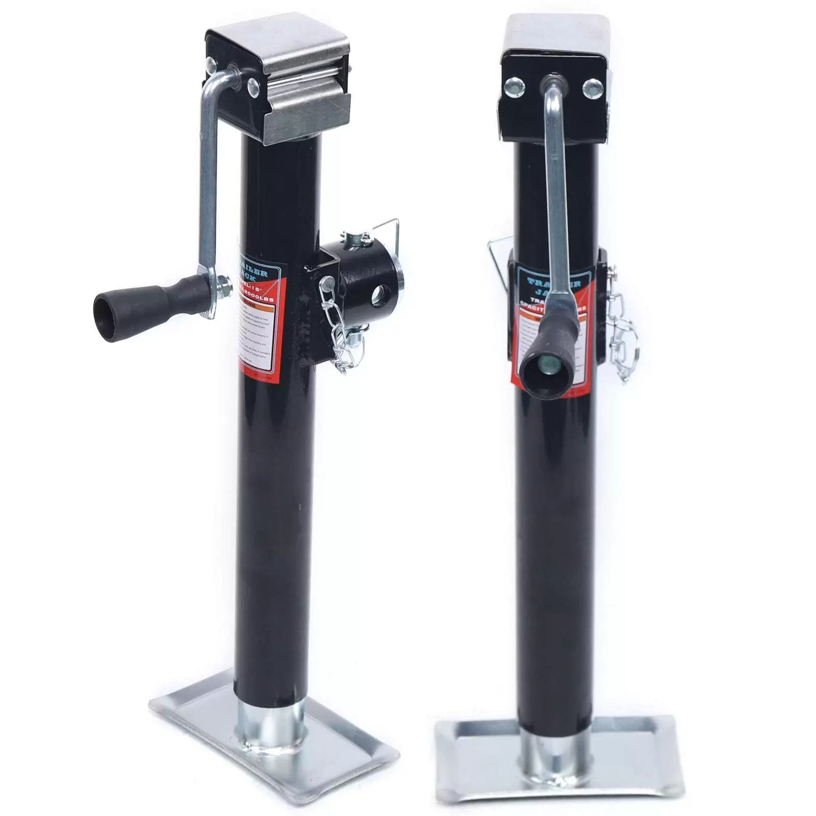 2 Pack Trailer Support Feet Heavy Duty Lift Support with Crank 1000KG Support Load 1T
