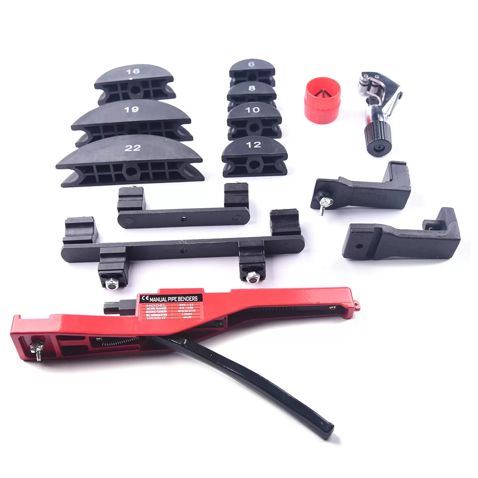 6-22mm Tube Bender CT-999 Manual Copper Form 6-22mm Industrial Tube Bender Tool Set 6-22mm Tube Bender CT-999 Manual Copper Form 6-22mm Industrial Tube Bender Tool Set