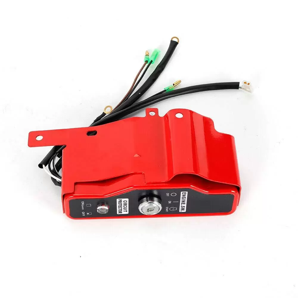 Electric Engine Start Kit Key Switch Flywheel with Ring Gear