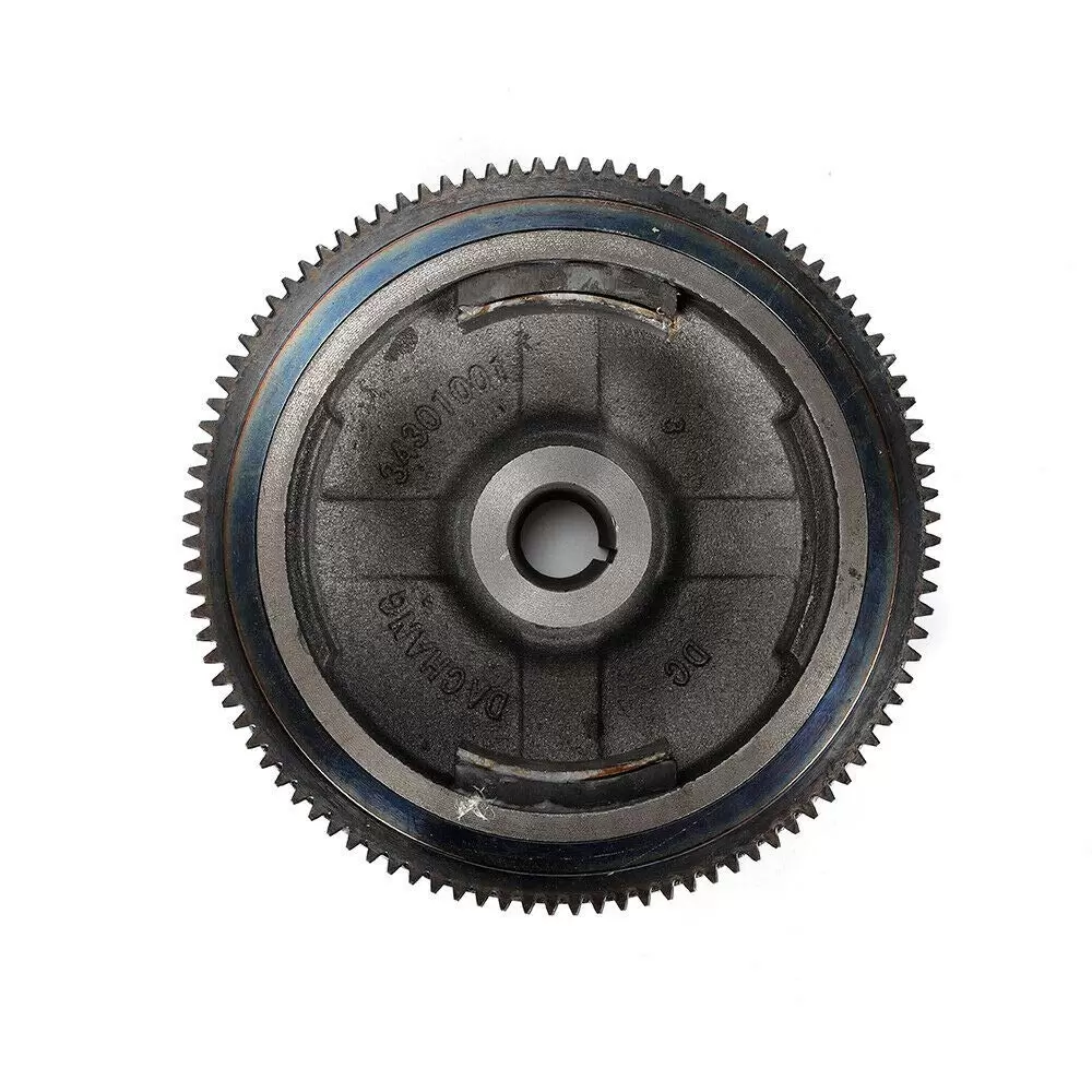 Electric Engine Start Kit Key Switch Flywheel with Ring Gear