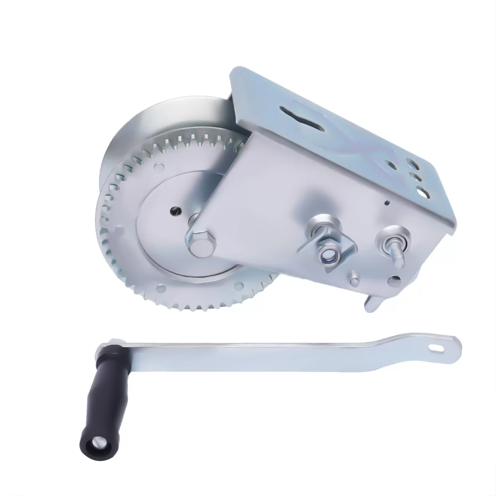 Manual Winch With Galvanized Metal Winch 1500 Kg Professional Manual Winches For Boat Trailers 10m High Security High Load-bearing Capacity Manual Winch With Galvanized Metal Winch 1500 Kg Professional Manual Winches For Boat Trailers 10m High Security High Load-bearing Capacity