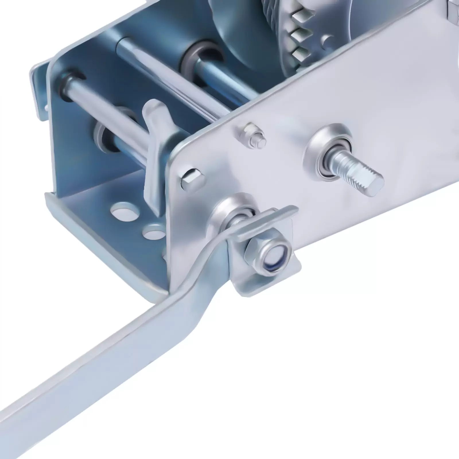 Manual Winch With Galvanized Metal Winch 1500 Kg Professional Manual Winches For Boat Trailers 10m High Security High Load-bearing Capacity Manual Winch With Galvanized Metal Winch 1500 Kg Professional Manual Winches For Boat Trailers 10m High Security High Load-bearing Capacity