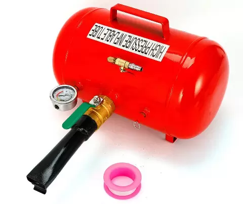 Tire Inflator 5 Gallon 20L Shock Inflator Booster Airbooster Stainless Steel Compressed Air Pump