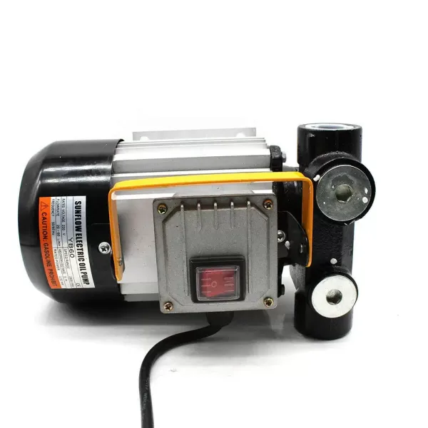 230V 550W Heating Oil Pump Diesel Pump Self-priming Pump Oil Suction Pump Max.60L/min