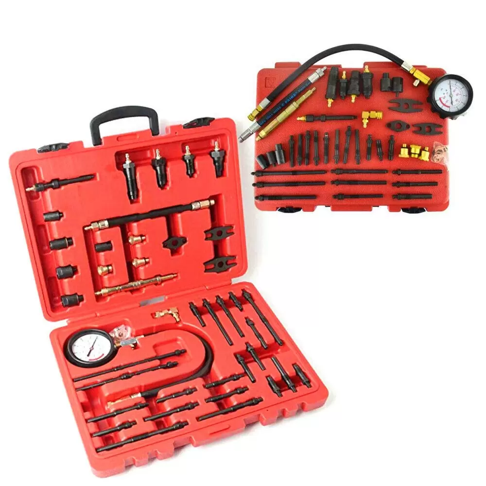 Compression tester with box 40 bar / 600 psi - Compression tester for gasoline diesel engines