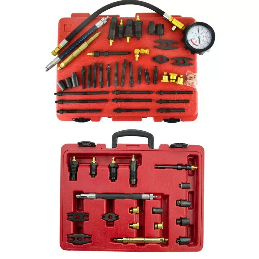 Compression tester with box 40 bar / 600 psi - Compression tester for gasoline diesel engines Compression tester with box 40 bar / 600 psi - Compression tester for gasoline diesel engines