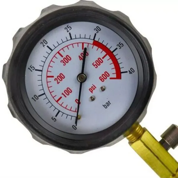 Compression tester with box 40 bar / 600 psi - Compression tester for gasoline diesel engines