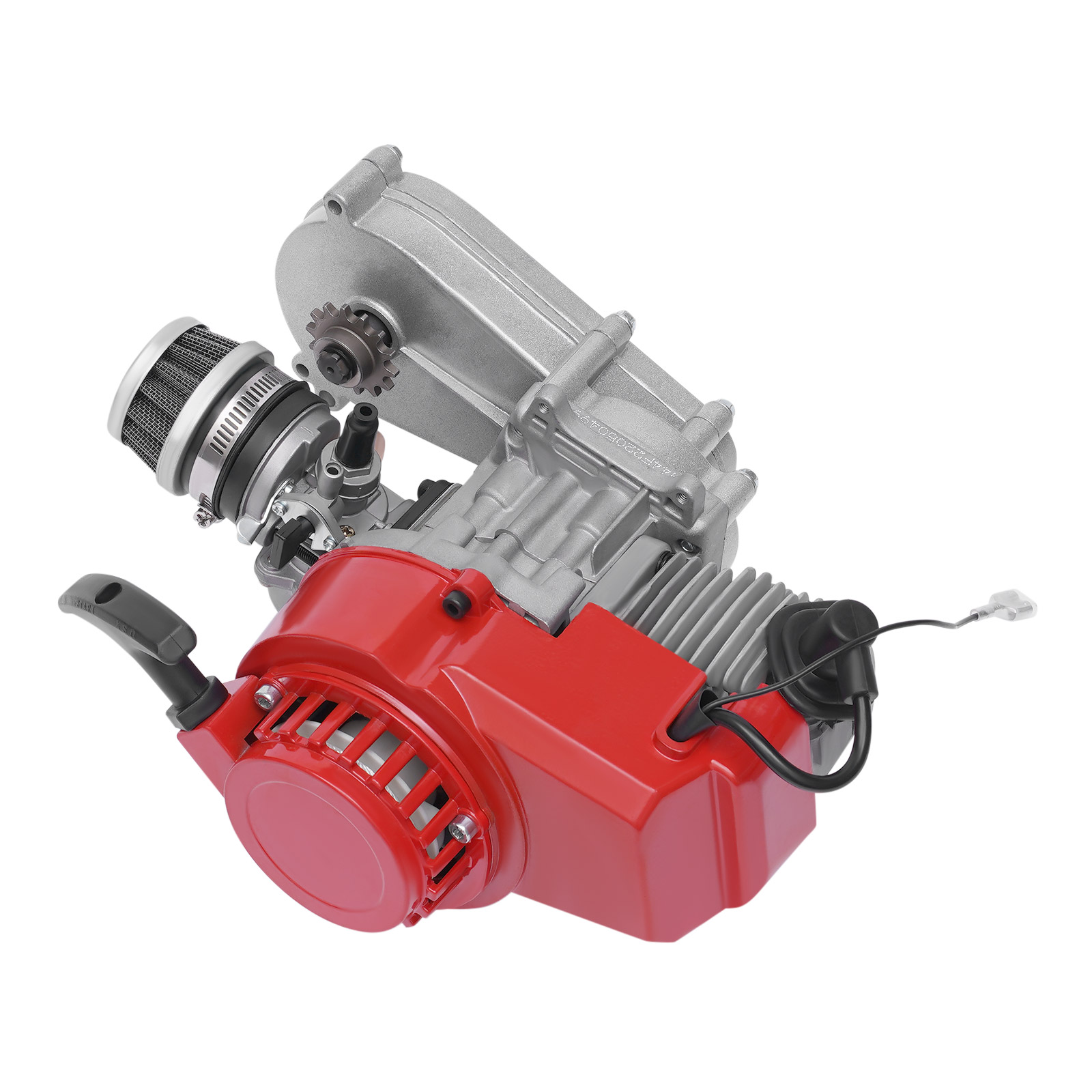 49cc Two-stroke Engine, Single Cylinder Pull Rope Start Motor, 2 Stroke Engine Motor 49cc Two-stroke Engine, Single Cylinder Pull Rope Start Motor, 2 Stroke Engine Motor