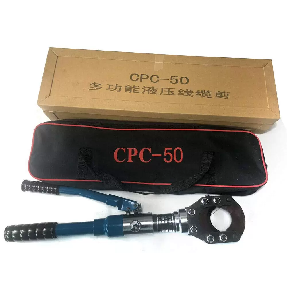 Hydraulic Cable Cutter CU Alu Telephone Cable Cutting Tool 50mm Hydraulic Cable Cutter CU Alu Telephone Cable Cutting Tool 50mm
