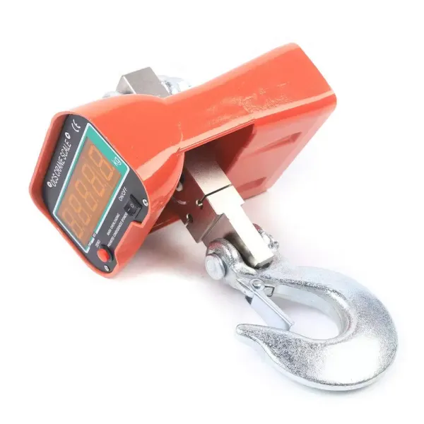 3000KG Digital Crane Scale Heavy Duty Compact Size Hanging Scale High Precision Industrial Scale LED Display Hanging Scale Heavy Duty Industrial Crane