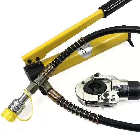 Hydraulic Crimping Tool Hydraulic Contour Crimping Tool 6T Radial Press Copper Tube Hydraulic Crimping Pliers with 360° Rotatable Head Hydraulic Crimping Tool Hydraulic Contour Crimping Tool 6T Radial Press Copper Tube Hydraulic Crimping Pliers with 360° Rotatable Head