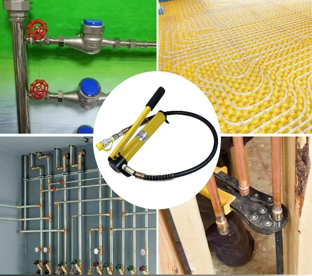 Hydraulic Crimping Tool Hydraulic Contour Crimping Tool 6T Radial Press Copper Tube Hydraulic Crimping Pliers with 360° Rotatable Head Hydraulic Crimping Tool Hydraulic Contour Crimping Tool 6T Radial Press Copper Tube Hydraulic Crimping Pliers with 360° Rotatable Head
