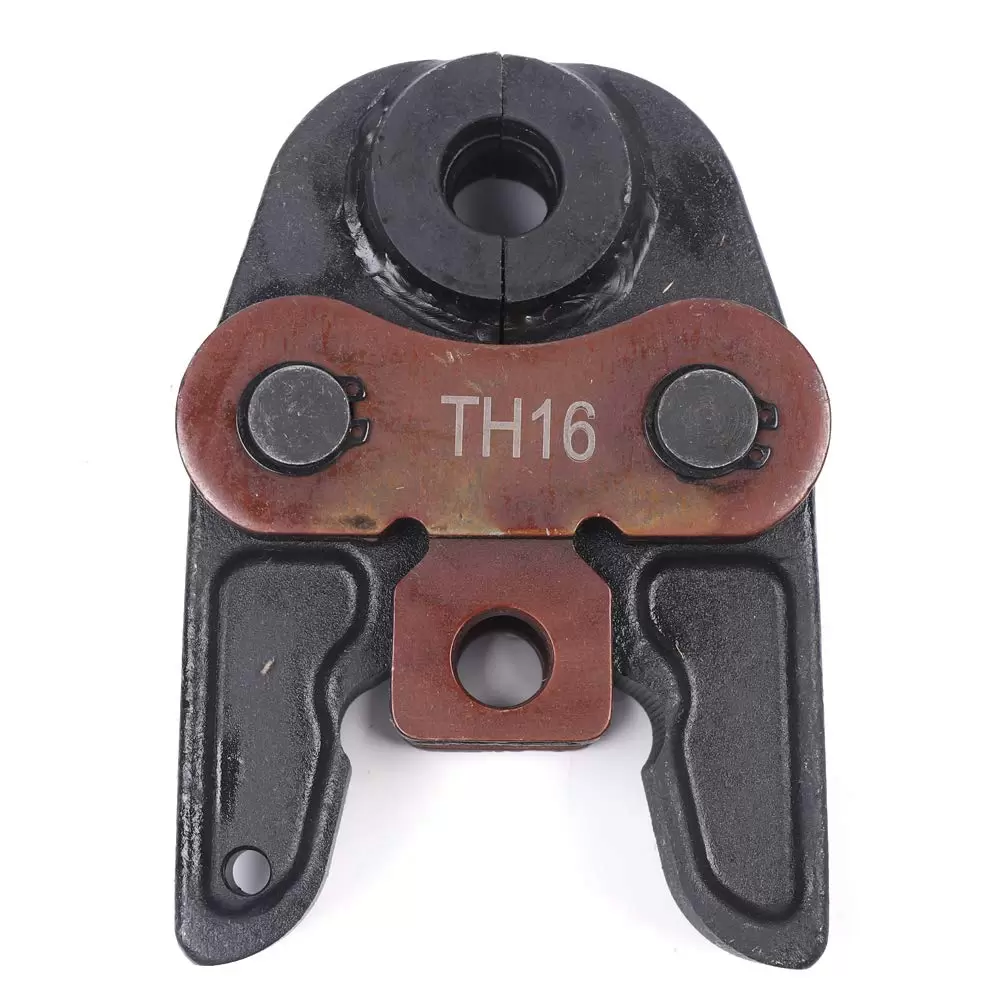 TH16 Crimping pliers for aluminum and plastic pipes with PEX tubes, PB pipes, copper faucets and copper fittings