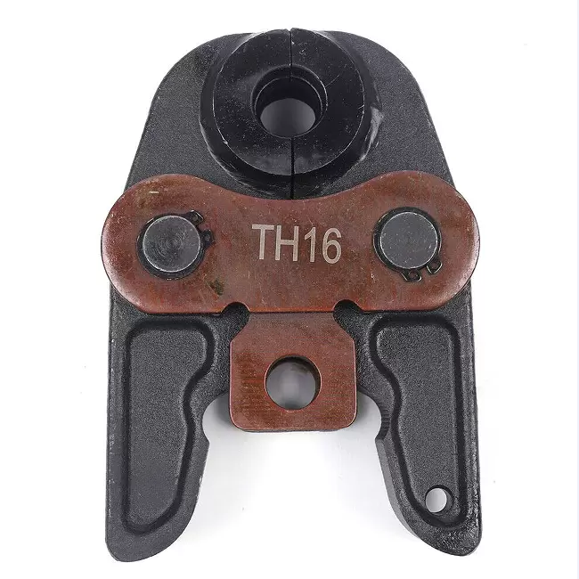 TH16 Crimping pliers for aluminum and plastic pipes with PEX tubes, PB pipes, copper faucets and copper fittings