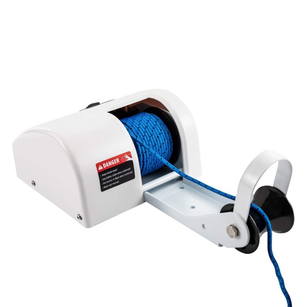 12V Electric Winch for Freshwater and Saltwater - Wired Winch - Capacity up to 20kg