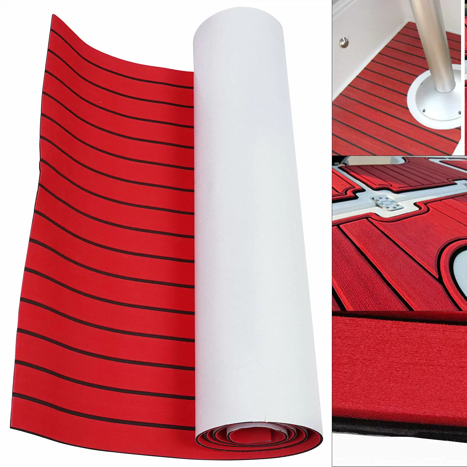 CNCEST 90 x 240 x 0.6 cm EVA Foam Ceiling Trim for Boat Yacht Marine Anti-Slip Mat