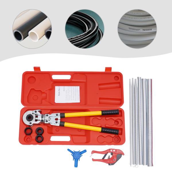 Crimping Tool Crimping Pliers For Th Contour Tube 16-32 Mm For Tight Spaces Such As Distributor Installations And Potable Water Piping Under Closets