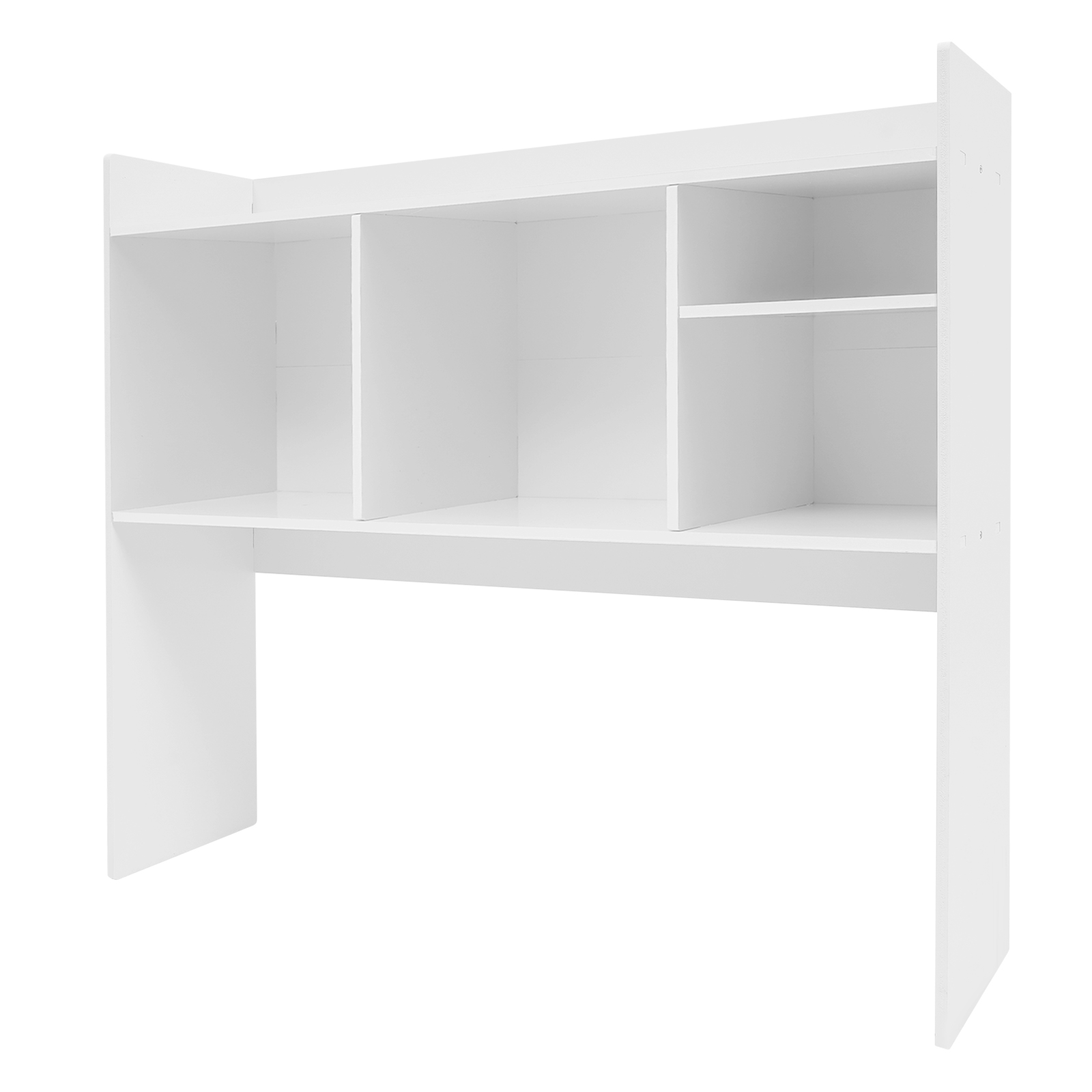 91.4*23*80cm Desktop Organizer, Office Storage Rack, Desktop Bookshelf, White 91.4*23*80cm Desktop Organizer, Office Storage Rack, Desktop Bookshelf, White
