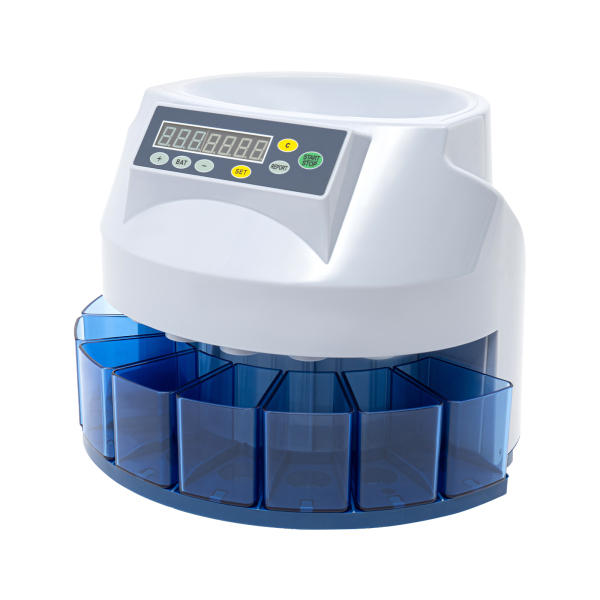 8 Slot Coin Cleaner European Standard 14-13*10.5in Suitable for All American Coins and Can Be Used in Businesses Shops Homes 0℃～40℃