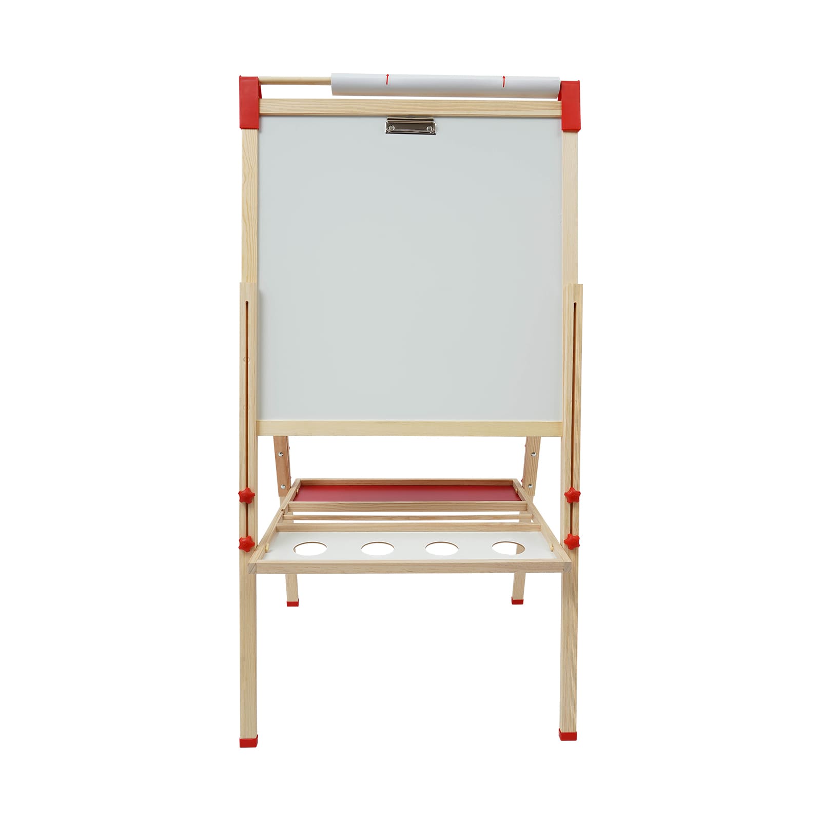 Double-sided Whiteboard And Blackboard Children's Board With Numbers And Other Accessories Height-adjustable Easel For Children