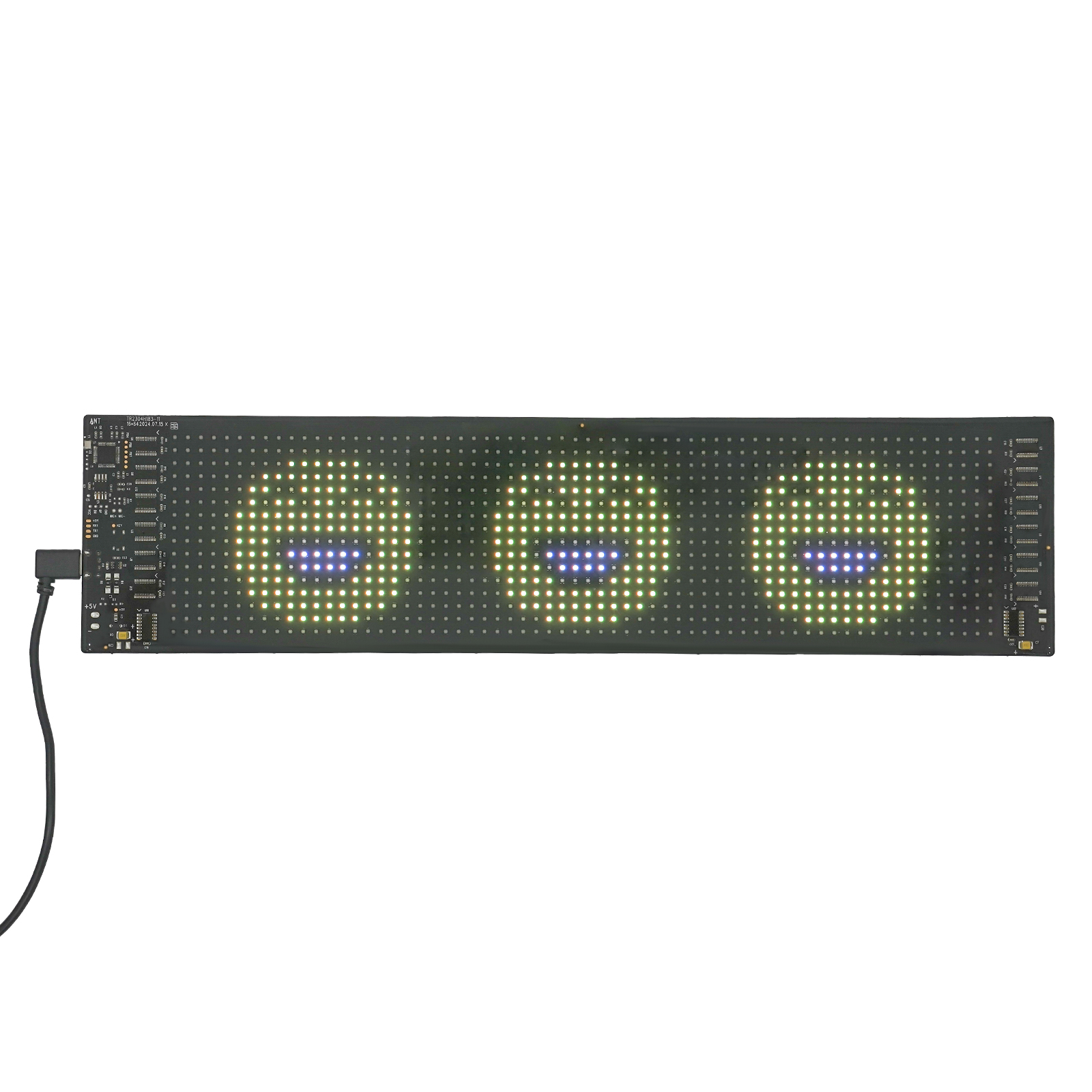 37.4cm*9.2cm LED Display Board, Programmable LED Sign, Soft and Flexible LED Display