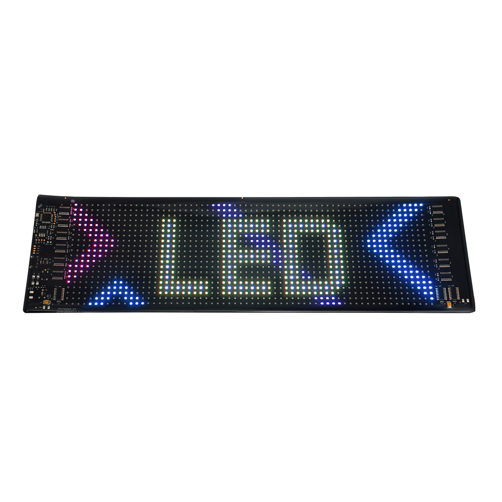 34.8cm*10.2cm Flexible LED Screen, LED Display Board, Flexible LED Sign for Car, Shop, Bar, Advertising