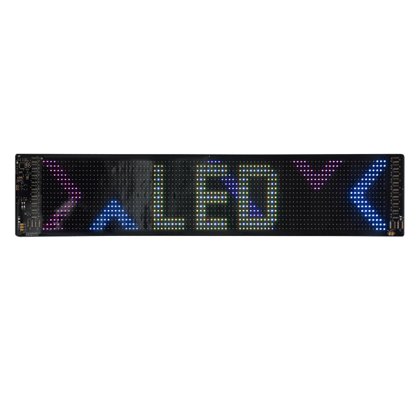 59.5cm*12cm Flexible LED Screen, LED Display Board, Flexible LED Sign for Car, Shop, Bar, Advertising