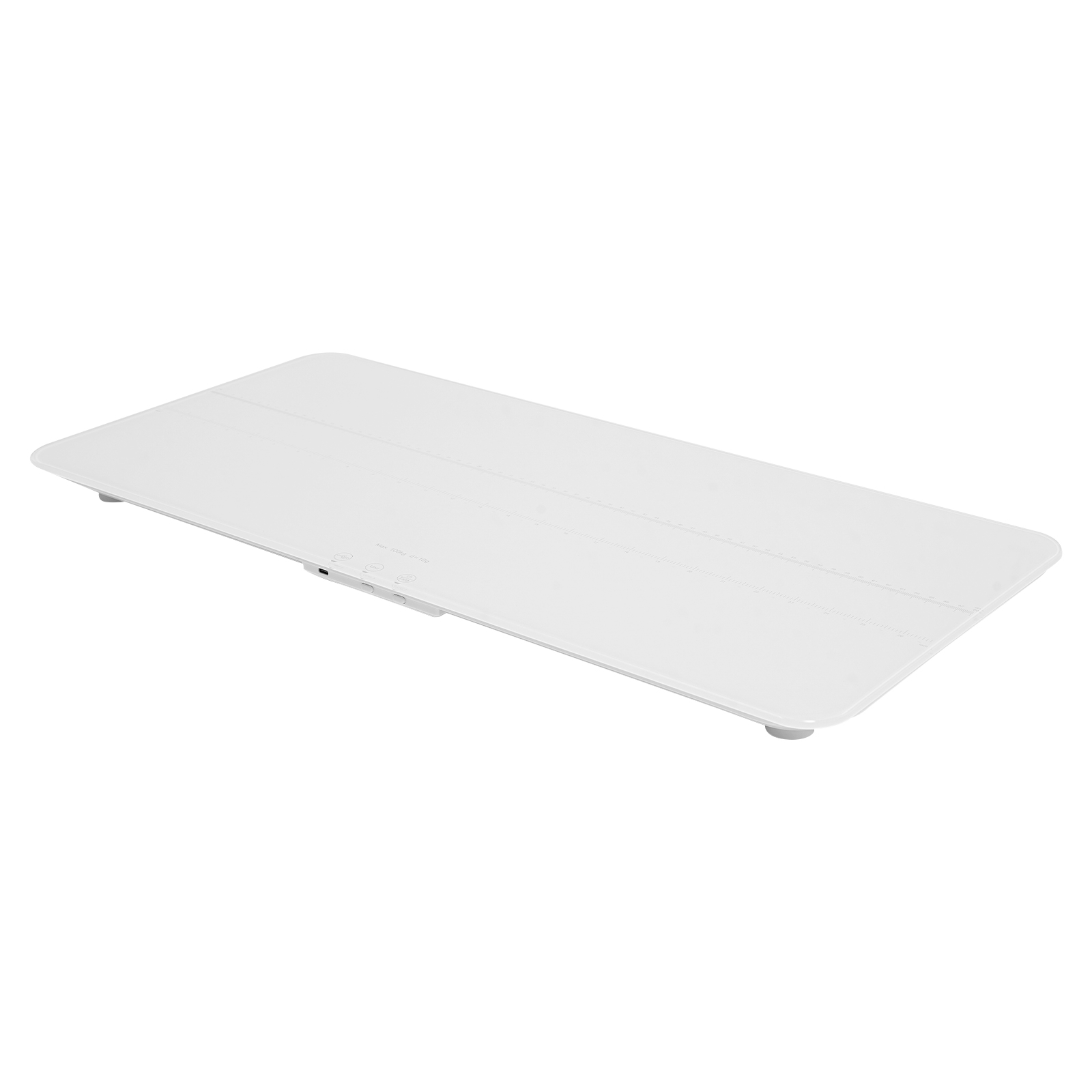 220 lbs electronic scale with scale - white