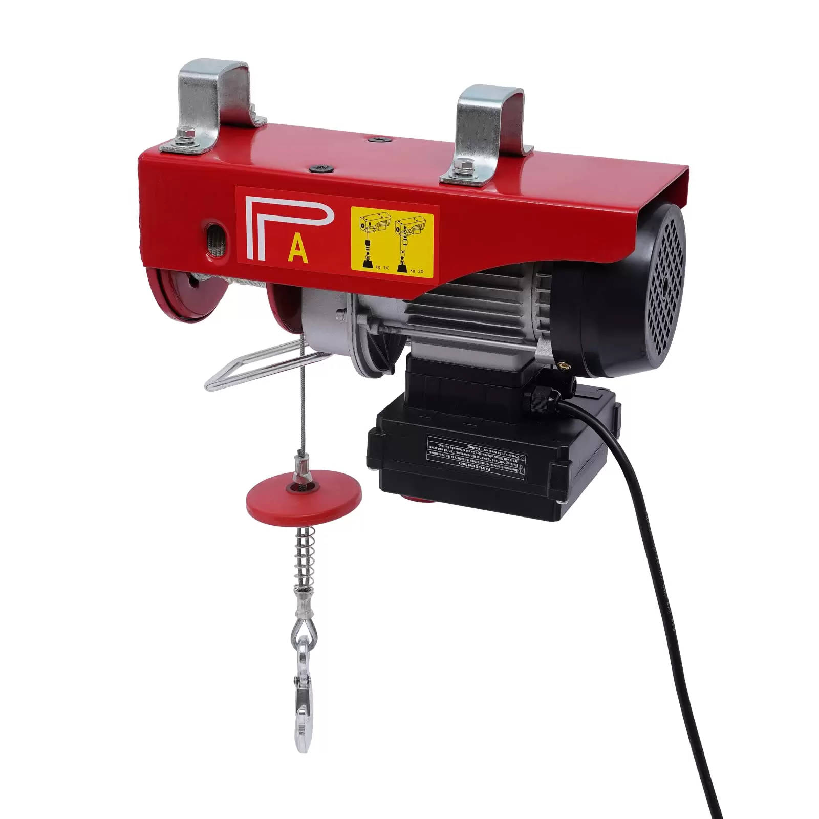 440LBS 230V electric winch with wireless remote control 440LBS with remote control and slings electric winch