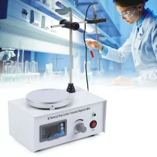 Laboratory Magnetic Generator 2400rpm 1000ml 300W 220V Digital Temperature and Speed Display with Hot Plate Laboratory Magnetic Generator 2400rpm 1000ml 300W 220V Digital Temperature and Speed Display with Hot Plate
