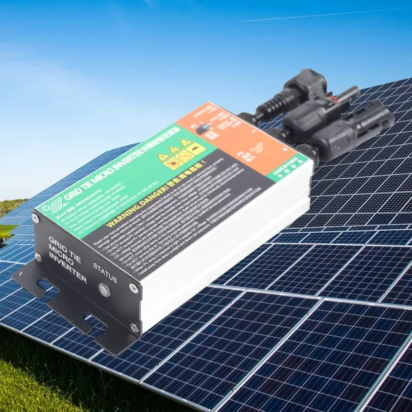 MPPT Micro Solar Inverter MPPT Pure Sine Wave Inverter with AC 230V Cable