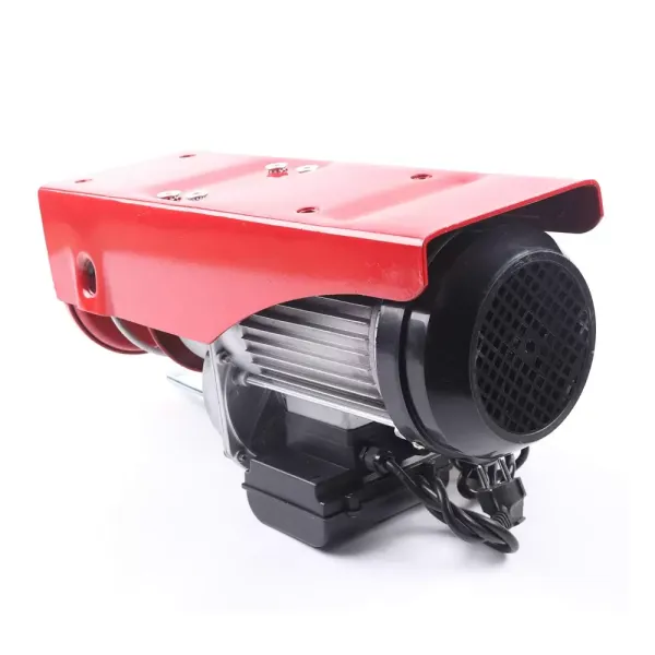 1000kg Electric Rope Winch 12m Motor Winch Hoist Pulley Crane Winch With Emergency Stop Electric Hoist European Standard 1000KG