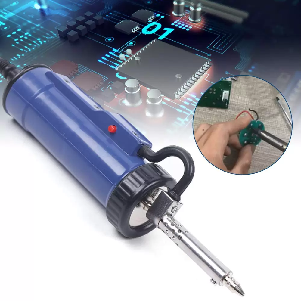 Electric Solder Sucker Vacuum Desoldering Pump Soldering Repair Tool Sucker Vacuum Pump 30W 220V Electric Solder Sucker Vacuum Desoldering Pump Soldering Repair Tool Sucker Vacuum Pump 30W 220V