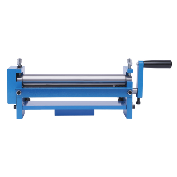 SJ300 Manual Circular Bender with Roller Adjustment Knobs Slip Roll Machine with 3 Rollers  for Architectural Decoration