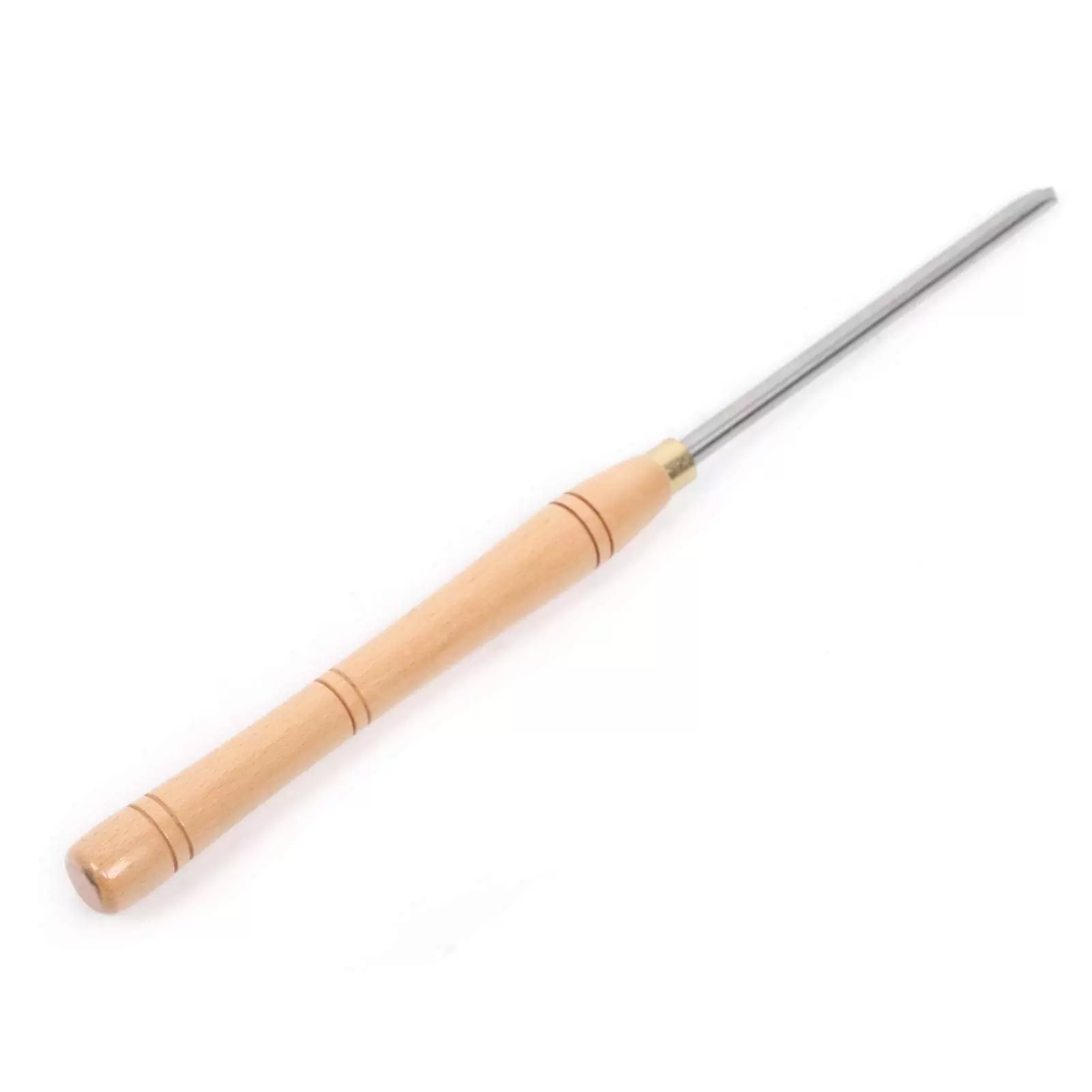 3 pcs Wood Turning Tool Scraper Set with Wooden Handle Wood Chisel Carved Woodworking Chisel Small Bend Bend Bar Straight Bar Three-Piece