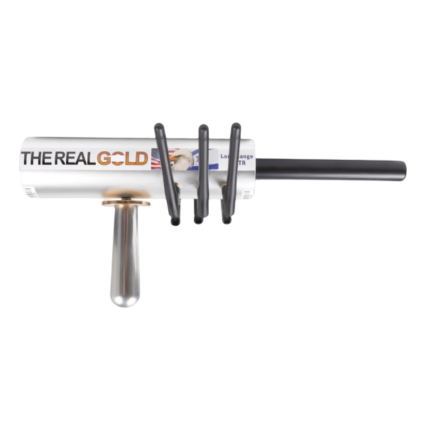 6 Antennas AKS Metal Detector Handheld Metal Detector Gold Detector With 6 Antennas & Control Case 2.36*13.38*6.49in Silver