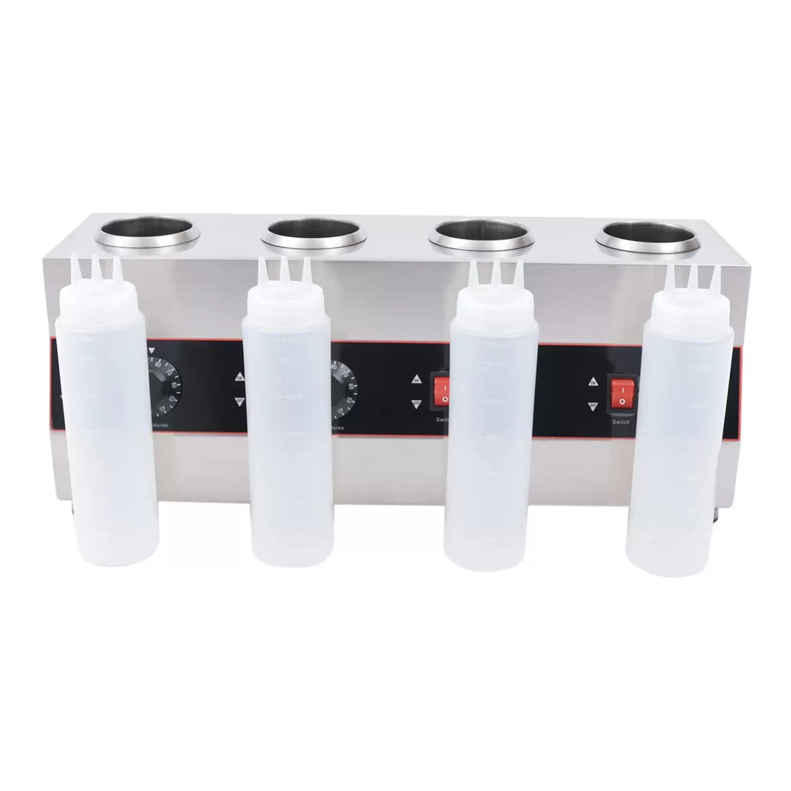 Electric Sauce Warmer 640W Cheese Sauce Chocolate Warmer Stainless Steel Chocolate Warmer 30-85℃ Sauce Heat Preservation Machine Electric Sauce Warmer 640W Cheese Sauce Chocolate Warmer Stainless Steel Chocolate Warmer 30-85℃ Sauce Heat Preservation Machine